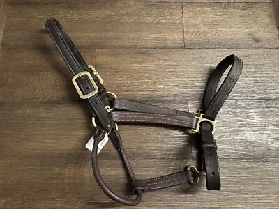 Horse Tack - Halter grande de cuero Walsh Foto 1 de 4