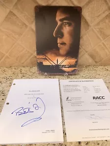 Billy Bob Thornton Sling Blade Signed Autographed Script RACC COA And Metal Sign - Picture 1 of 18