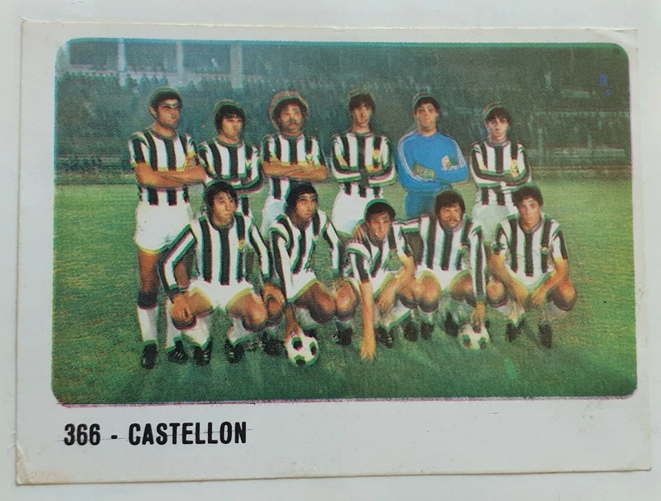 1980 1981 366 alineacion Castellon Panini Coronocromo Futbol 81 - Imagen 1 de 1