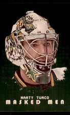 2008-09 Between The Pipes Masked Men Gold #MM26 Marty Turco *#/10