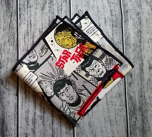 Camelot Fabric Star Trek Pocket Square Hankie Handkerchief Formal Made to Order - Picture 1 of 4