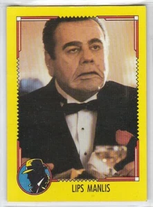 M) 1990 Topps Dick Tracy Trading Card #7 Lips Manlis - Picture 1 of 2