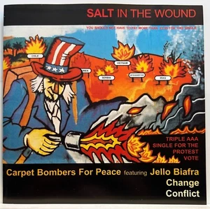 Carpet Bombers For Peace / Conflict : Salt In The Wound (CD EP) Rare *Like New* - Imagen 1 de 2