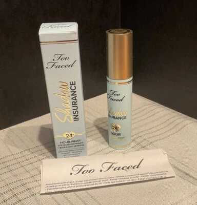 Too Faced Shadow Insurance 24+ Hour Primer & Blue Light Defense 0.20 Oz NIB - Image 1 of 4
