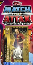 Topps Match Attax 2024 23/24 Centurion Coin Relic Iniesta - FC Barcelona