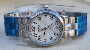 Montblanc Meisterstuck Star 7042 Automatic 36mm Steel Mens Watch- Never Used - Picture 1 of 8