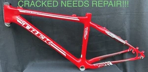 Trek 9.9, 26” MTB Frame Broken Cracked For Parts Needs Repair READ & REVISE PICS - Picture 1 of 21