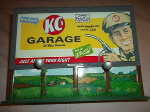 KIDDIE CAR BILLBOARD DOUBLE SIDED 1997 - Picture 1 of 1