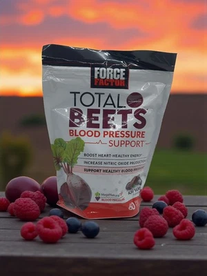 Fuerza Factor Remolacha Total Presión Arterial y Salud Cardíaca 60 SC Acai Berry Exp 5/26 Foto 1 de 4