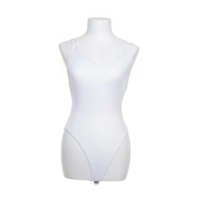 ASOS Swim, Badeanzug, Größe: 38, Weiß, Elasthan/Polyamid/Polyester #Yof - Bild 1 von 4