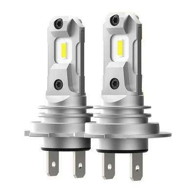 2PCS/Set H7 6500K White LED Headlight Bulb Car High Low Beam Light Replacement - Image 1 of 4
