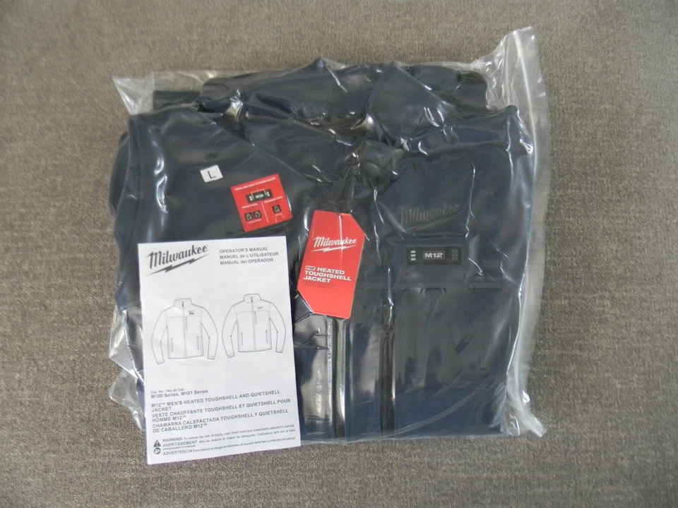 NEW Milwaukee 204BL-21M Men's Large Heated Jacket Navy Blue - JACKET ONLY - Image 1 of 1