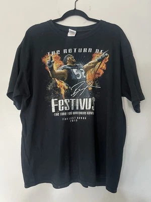 Gildan Baltimore Ravens Ray Lewis The Return of Festivus para hombre talla XL Foto 1 de 3