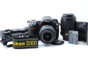 N Mint Nikon D300 Digital SLR Camera AF-S 18-55 mm 55-200mm Lens w/ MB-D10 Grip - Picture 1 of 24
