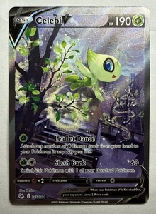 Celebi V (Alternate Full Art) 245/264 Swsh08: Fusion Strike Holo - Picture 1 of 4