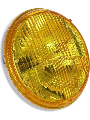 Holley RetroBright LED Headlight Sealed Beam 7 Round Yellow (LFRB115) - Image 1 of 4
