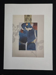 Bart Forbes "Blue Girls" Litho 24.5" x 18" - Picture 1 of 3