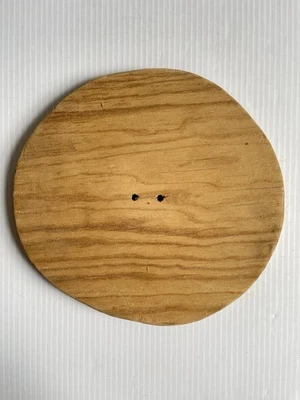 Vintage Primitive Wooden Crock Lid/ Sauerkraut Press Plate 10” Replacement - Image 1 of 4