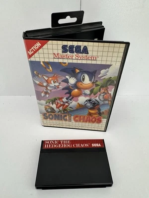 Sonic the Hedgehog Chaos Sega Master System PAL No Manual - Image 1 of 4