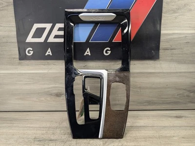 *18-21 OEM BMW G01 G02 X3 X4 consola central interior borde roble oscuro alto brillo Foto 1 de 4