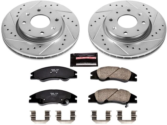 Kit de pastillas de freno delanteras y rotor para 04-09 Kia Spectra5 Spectra YX55Y3 Foto 1 de 1
