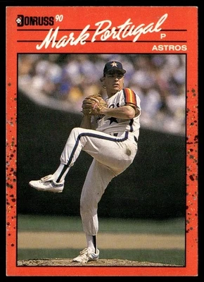 1990 Donruss Mark Portugal Houston Astros #542 - Image 1 of 2