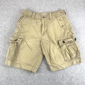 American Eagle Outfitters Classic Length Khaki Tan Cargo Shorts Size 30 - Picture 1 of 9