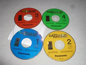 PANASONIC 3DO VIDEO GAME THE DAEDALUS ENCOUNTER FZ10 FZ1 GOLDSTAR 4 DISC SET  - Picture 1 of 1