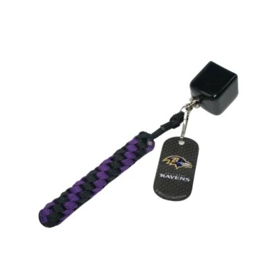 THE HAPPY CHALKER Baltimore Ravens Chalk Holder Sturdy Paracord Pocket Chalker Billiarda Gifts NFL