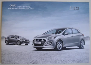 Hyundai . i30 . Hyundai i30 . July 2012 Sales Brochure - Picture 1 of 1