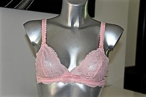 luxueux soutien gorge en dentelle rose MILLESIA serenade 90B 75B 34B valeur 115€ - Picture 1 of 4