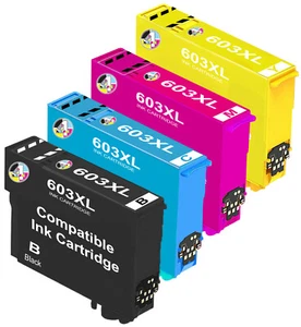 Nicht OEM 603XL Tintenpatronen für Epson WF-2810 WF-2830 WF-2835 WF-2850 WF2870 - Bild 1 von 13