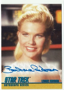 Star Trek The Original Series Season 1 Autograph Card A7 Barbara Anderson Lendre - Picture 1 of 2