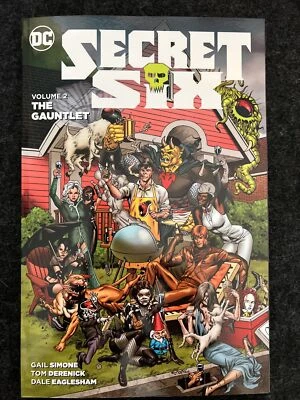 Secret Six #2 The Gauntlet (DC Comics, febrero de 2017 Trade Paperback) NUEVO Foto 1 de 2