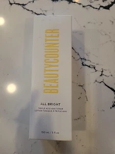 BEAUTYCOUNTER ALL BRIGHT TRIPLE ACID AHA TONER - Picture 1 of 3