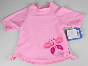 IPlay Schwimm Shirt Mädchen Bade T-Shirt Rosa UV-Schutz 50+ 2-3 Jahre K7-IP3 - Bild 1 von 3