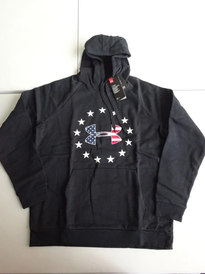 Under Armour Men's Freedom Rival Fleece Logo Tactical Hoodie NWT  - Image 1 of 1