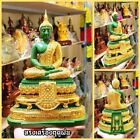 La statue de Bouddha d'émeraude en saison des pluies costume amulette thaïlandaise 25 cm de haut