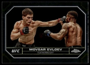2024 Topps Chrome UFC - Movsar Evloev #143 - Picture 1 of 2