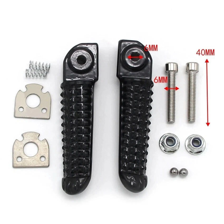 Rear Footrests Foot pegs For Yamaha YZF R1 R1M RaceBase R1S Limited Edition R6 Foto 1 de 3