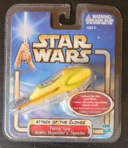 2002 TIGER ELECTRONICS STAR WARS FORCE LINK ANAKIN SKYWALKER'S SPEEDER - NEW  - Picture 1 of 3