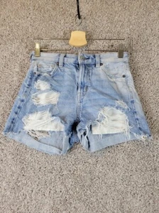 American Eagle Shorts Womens 000 Mom Cut off Jean Denim - Picture 1 of 6