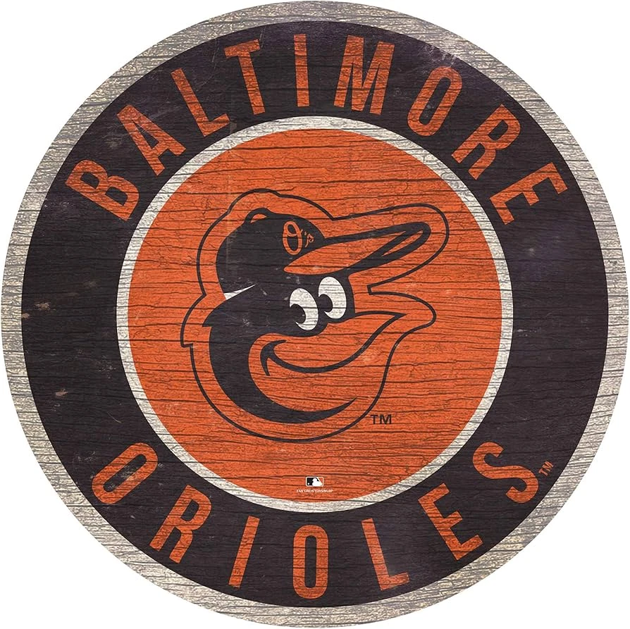 Baltimore Orioles MLB Weather Resistant Vinyl Sticker/Decal 13 - Image 1 of 1
