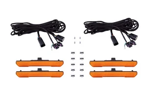 LED Sequential Sidemarkers for 20-21 Sierra 2500/3500 HD Amber Set - Picture 1 of 10