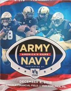 Programa Army vs Navy Bowl 2018 Black Knights vs. Midshipmen NCAA campeones de fútbol - Imagen 1 de 1