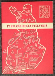 LET'S TALK ABOUT FINLAND - Tourist Brochure with Photos and Miscellaneous Information 1952 - Picture 1 of 6