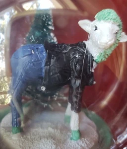 NEW Diesel Beeehst Wishes Goat Christmas Ornament Only The Brave Foundation Rare - Picture 1 of 4