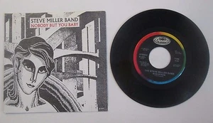Steve Miller Nobody But You Baby b/w Maelstrom Picture Sleeve 45 - Picture 1 of 2