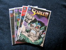 Lot of 4 Scarlett #1, #10, #11 and #12 (DC 1993)