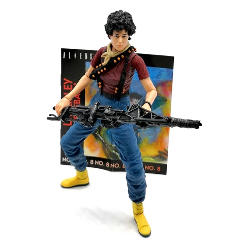 NECA Aliens Space Marine LT. RIPLEY 7" Action Figure 2016 Kenner Tribute Loose Cover